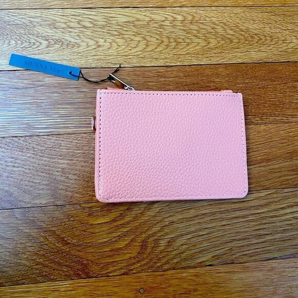 Sienna Mae Blakely coral ID and multi card holder wristlet - NWT - Picture 1 of 3